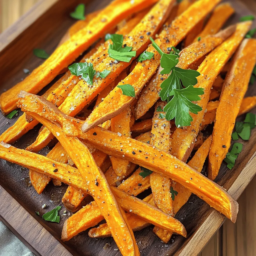 Air Fryer Crispy Sweet Potato Fries Simple and Tasty