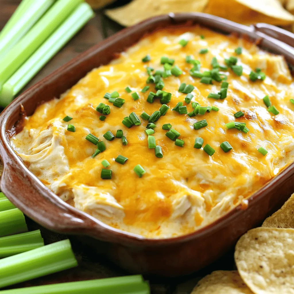Creamy Buffalo Chicken Dip Flavorful and Easy Recipe