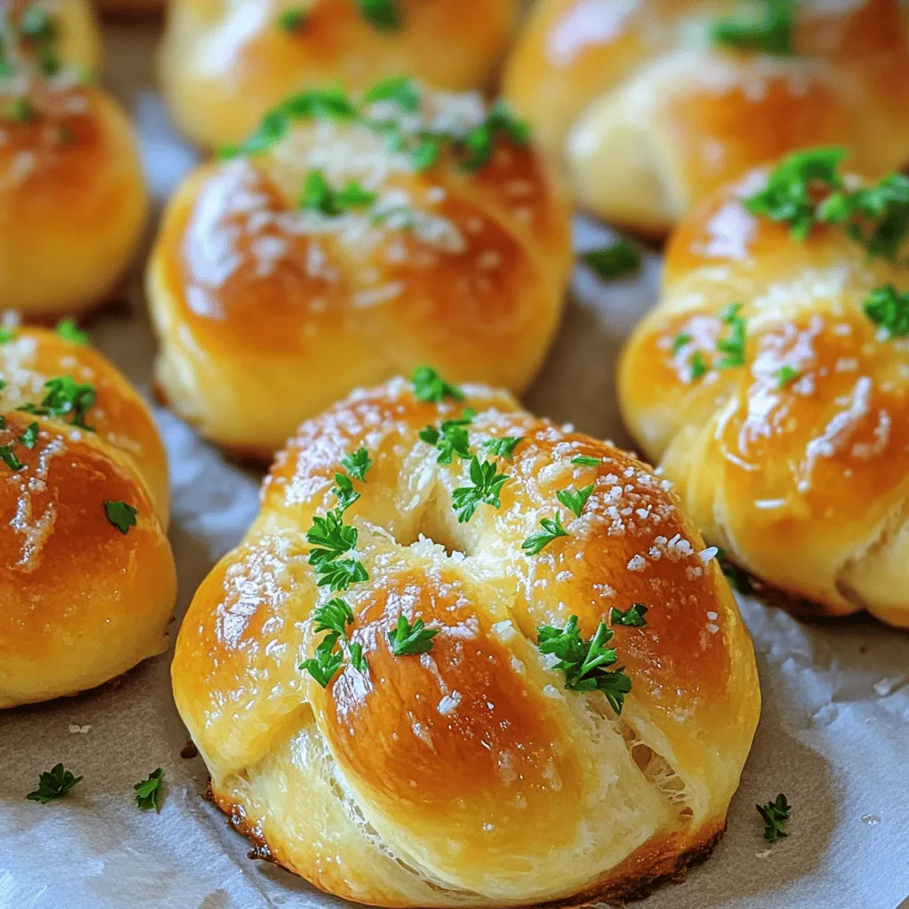 Garlic Butter Knots Savory and Easy Snack Recipe