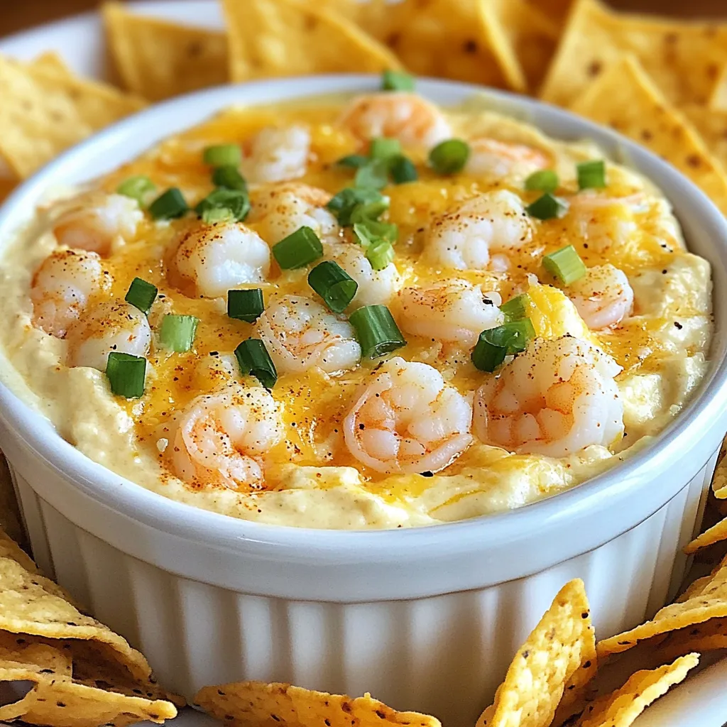 Creamy Cajun Shrimp Dip Flavorful Party Favorite