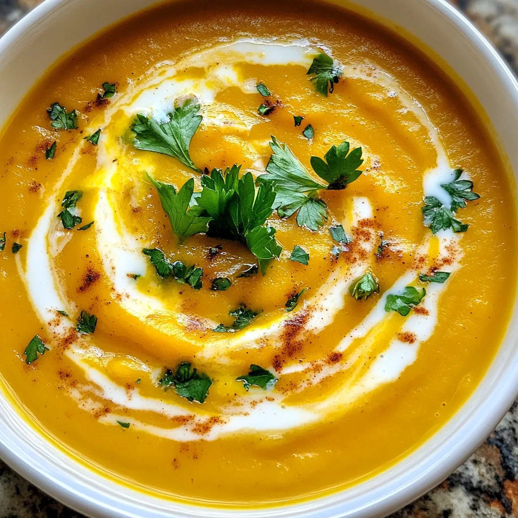 Roasted Garlic Pumpkin Soup Flavorful Comfort Bowl