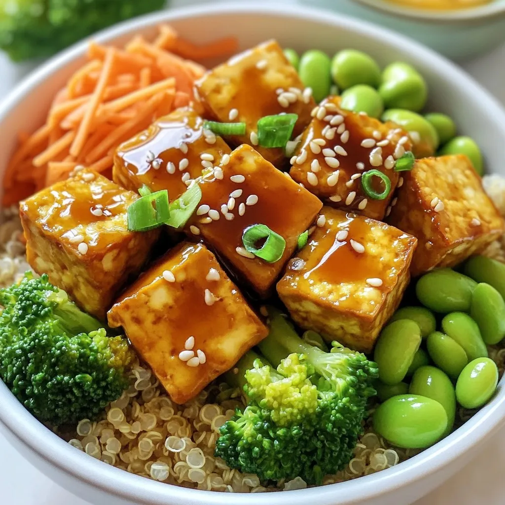 Teriyaki Tofu Power Bowls Flavorful and Nutritious Meal