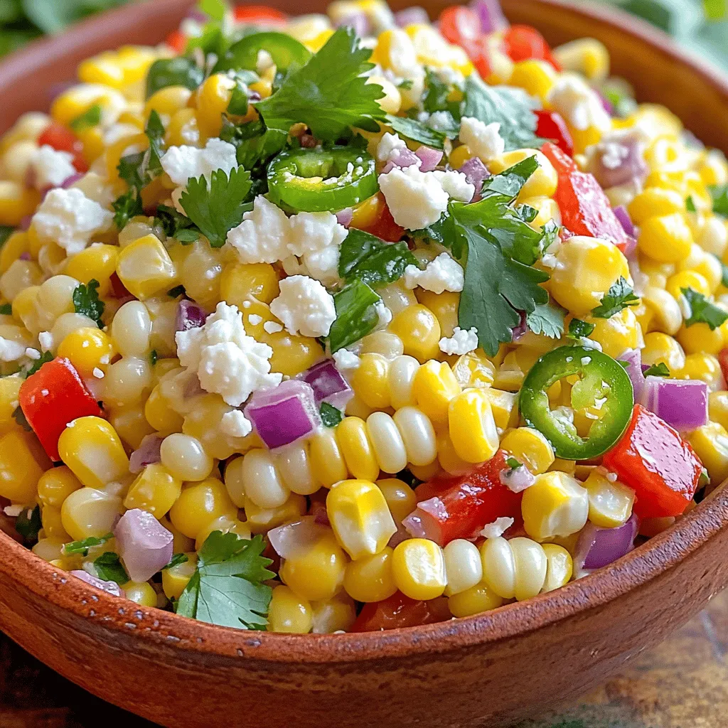 Mexican Street Corn Salad Tasty and Fresh Recipe