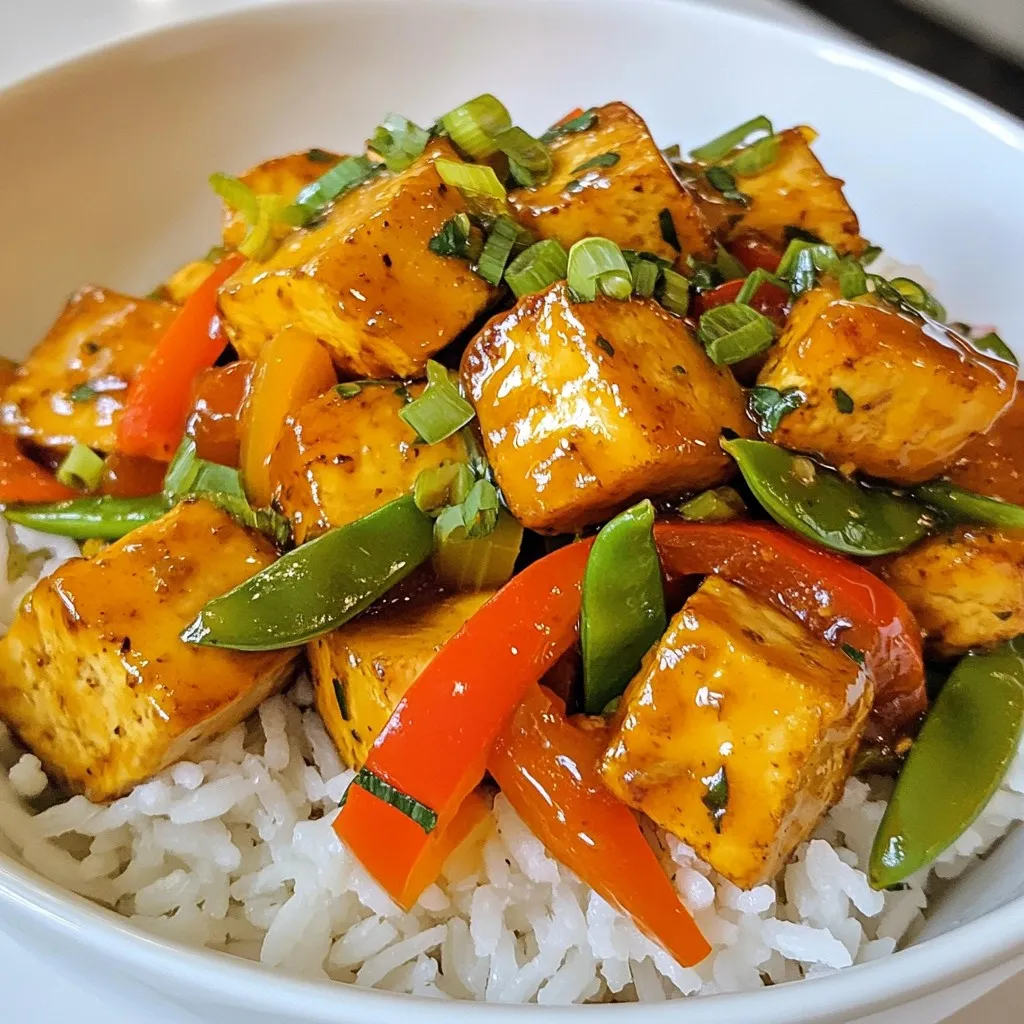 Honey Garlic Tofu Stir Fry Flavorful Healthy Meal