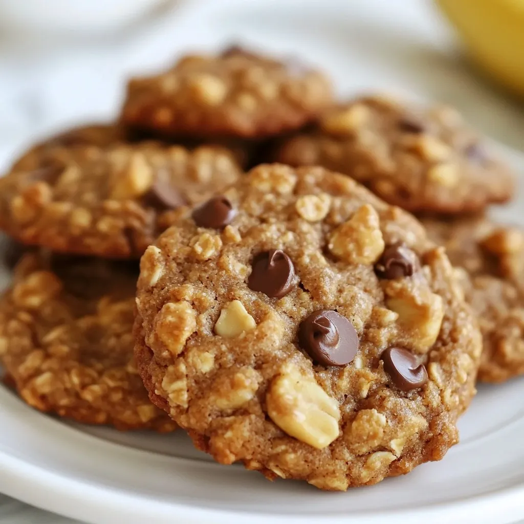 Peanut Butter Banana Oat Cookies Simple and Tasty Treat