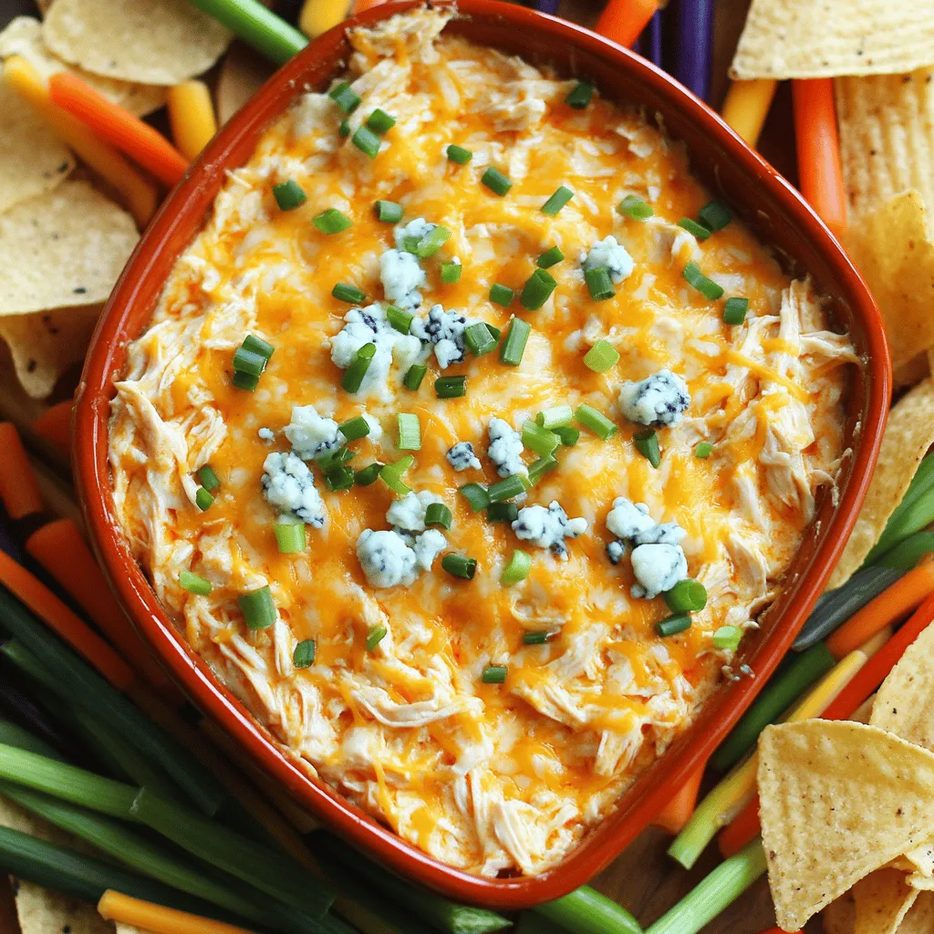 Buffalo Ranch Chicken Dip Flavorful Crowd-Pleaser Recipe