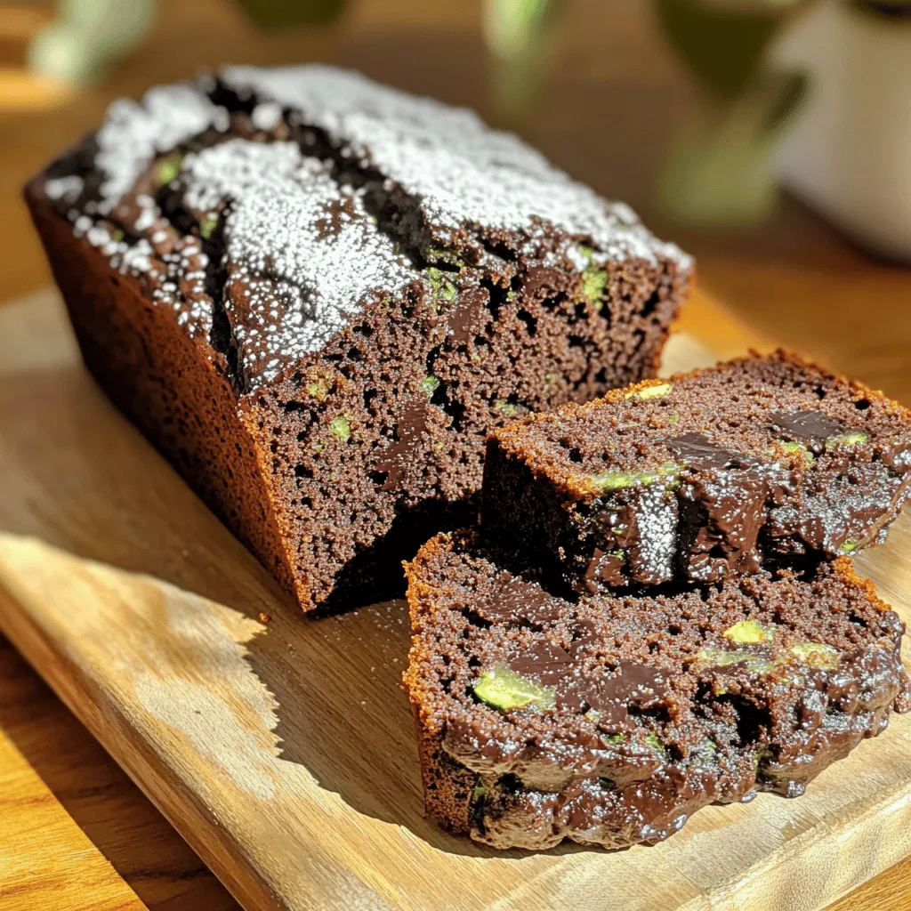 Healthy Chocolate Zucchini Bread Quick and Easy Recipe