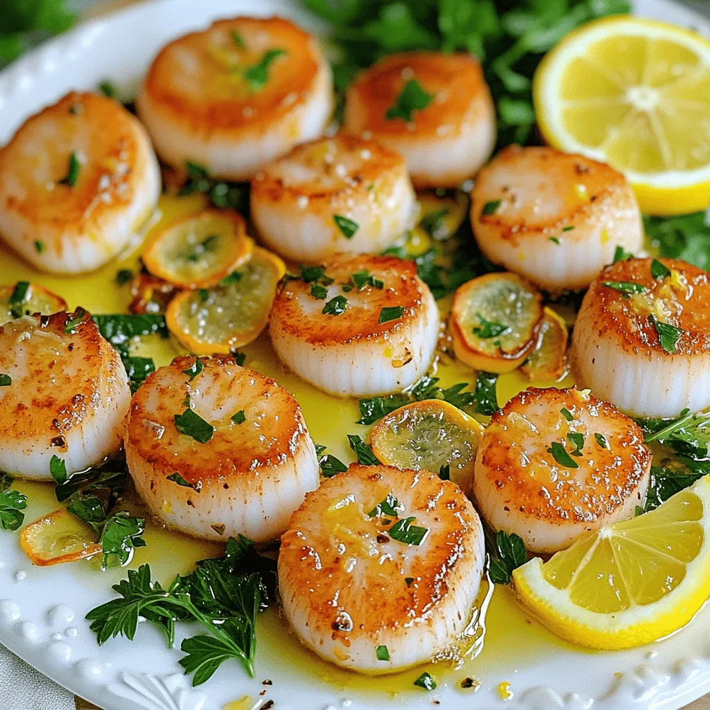 Lemon Garlic Scallops Delightful Recipe to Try