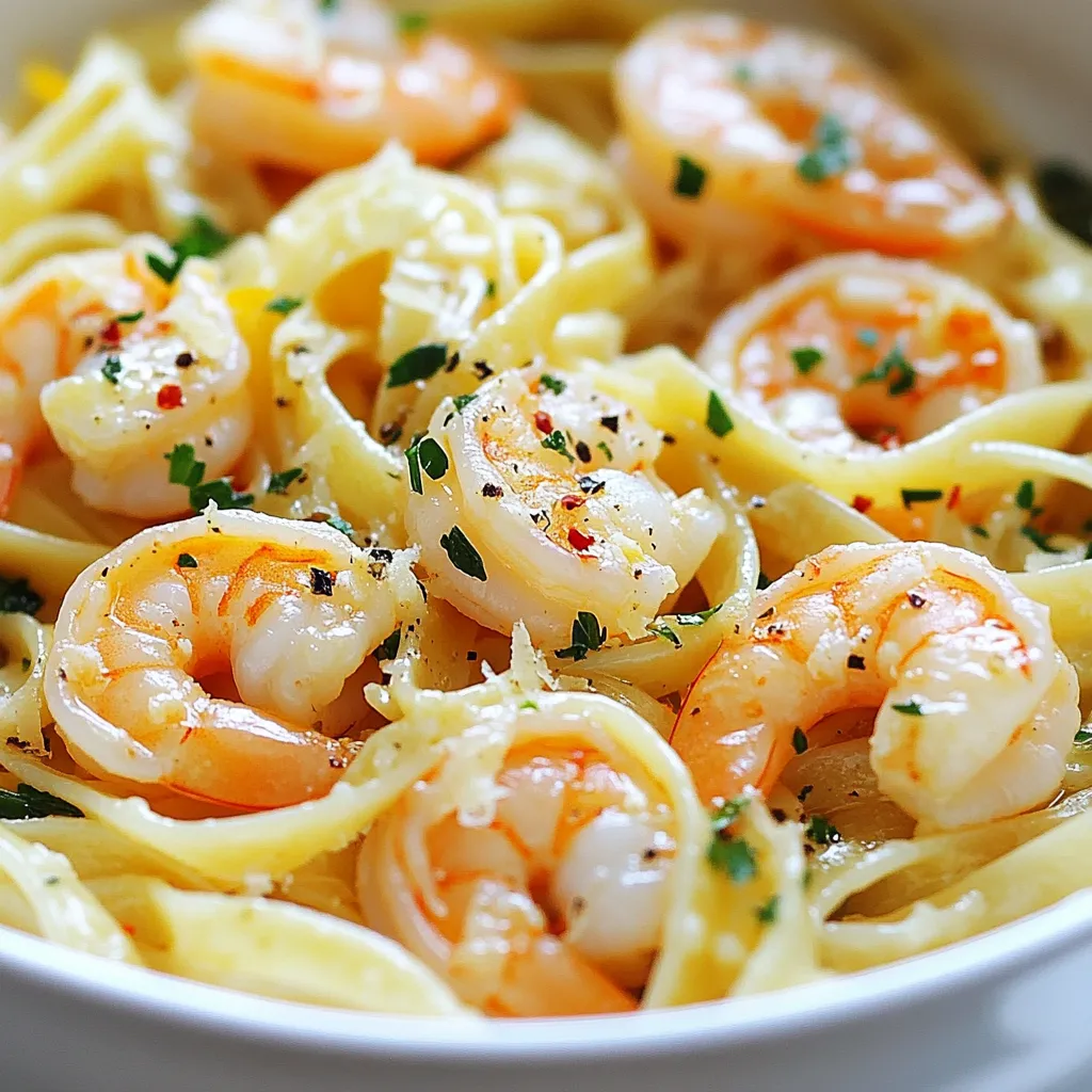Savory Shrimp Scampi Linguine Quick and Easy Recipe