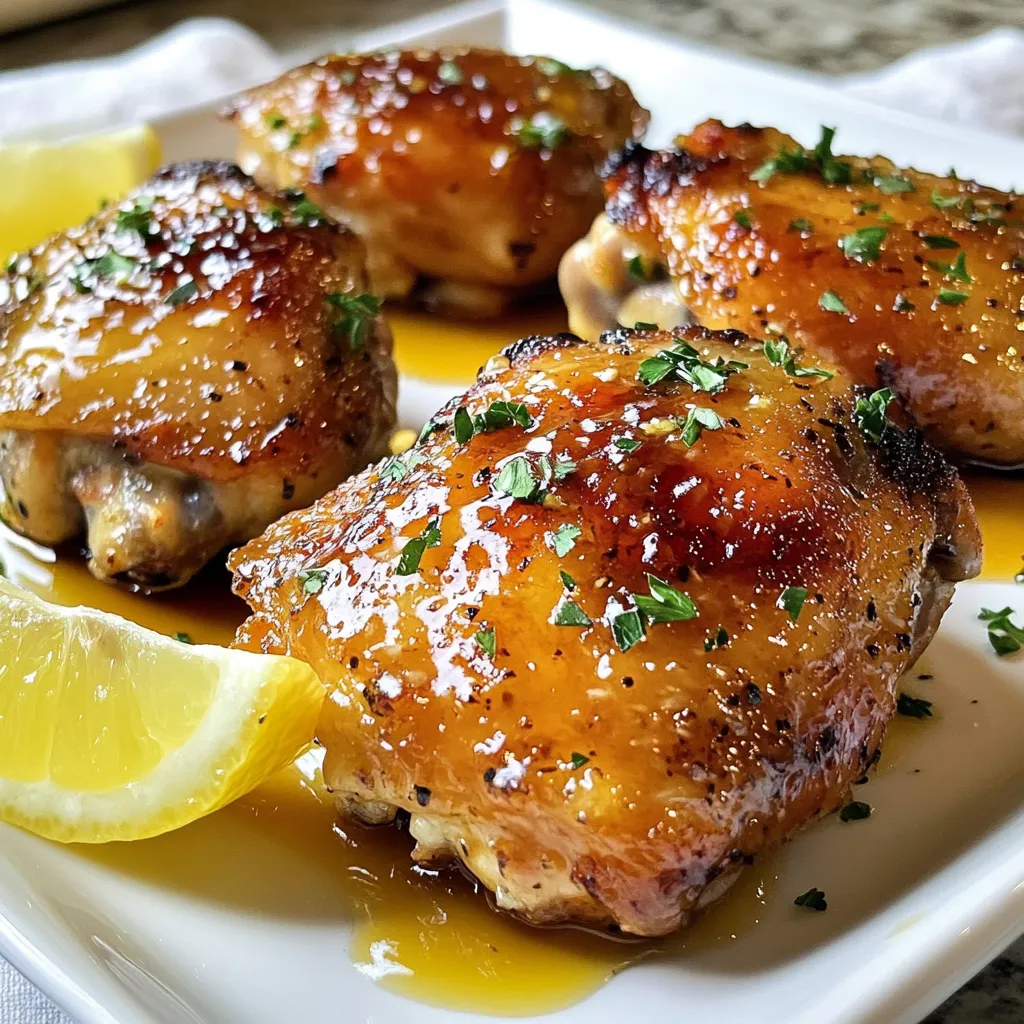 Honey Mustard Chicken Thighs Easy and Flavorful Recipe