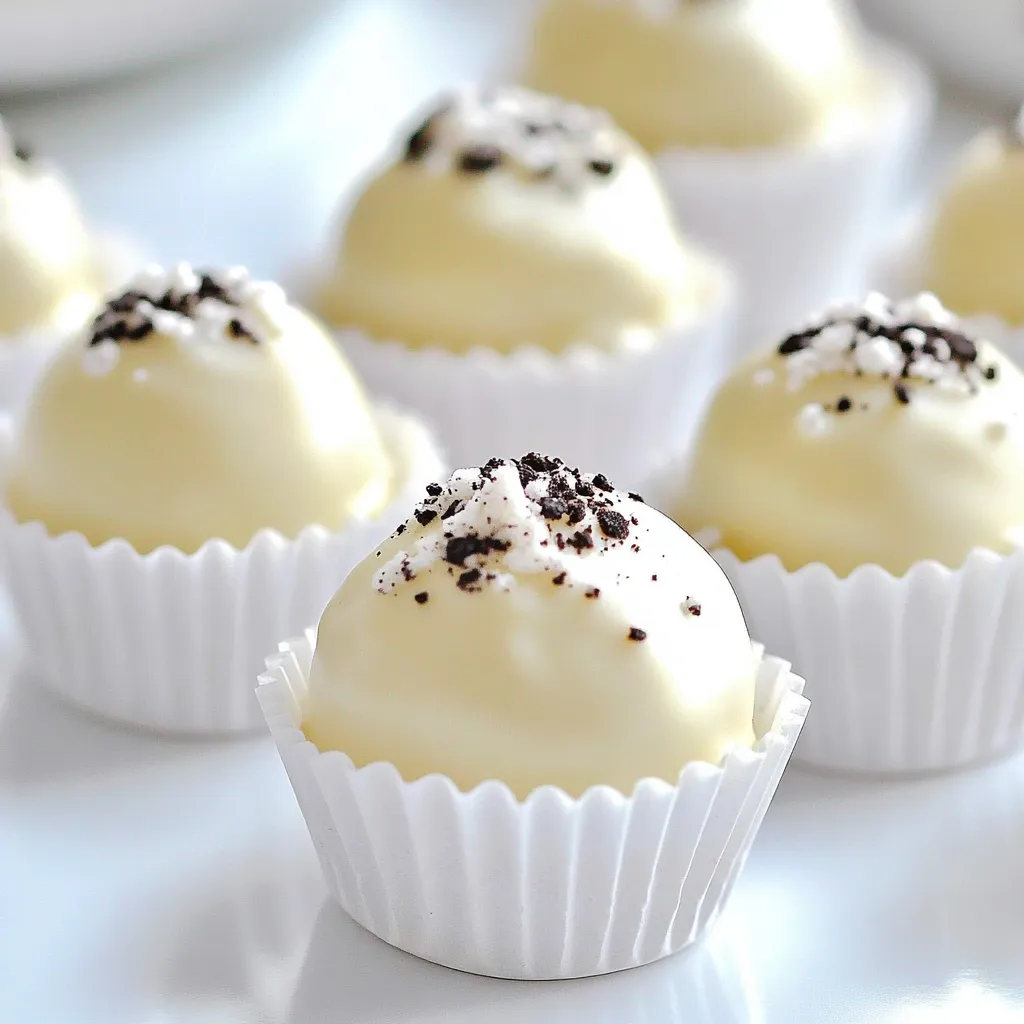 Oreo Cheesecake Truffles No Bake Easy Dessert Recipe