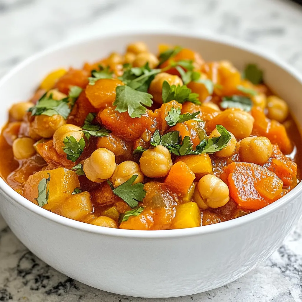 Moroccan Chickpea Stew Flavorful and Healthy Dish