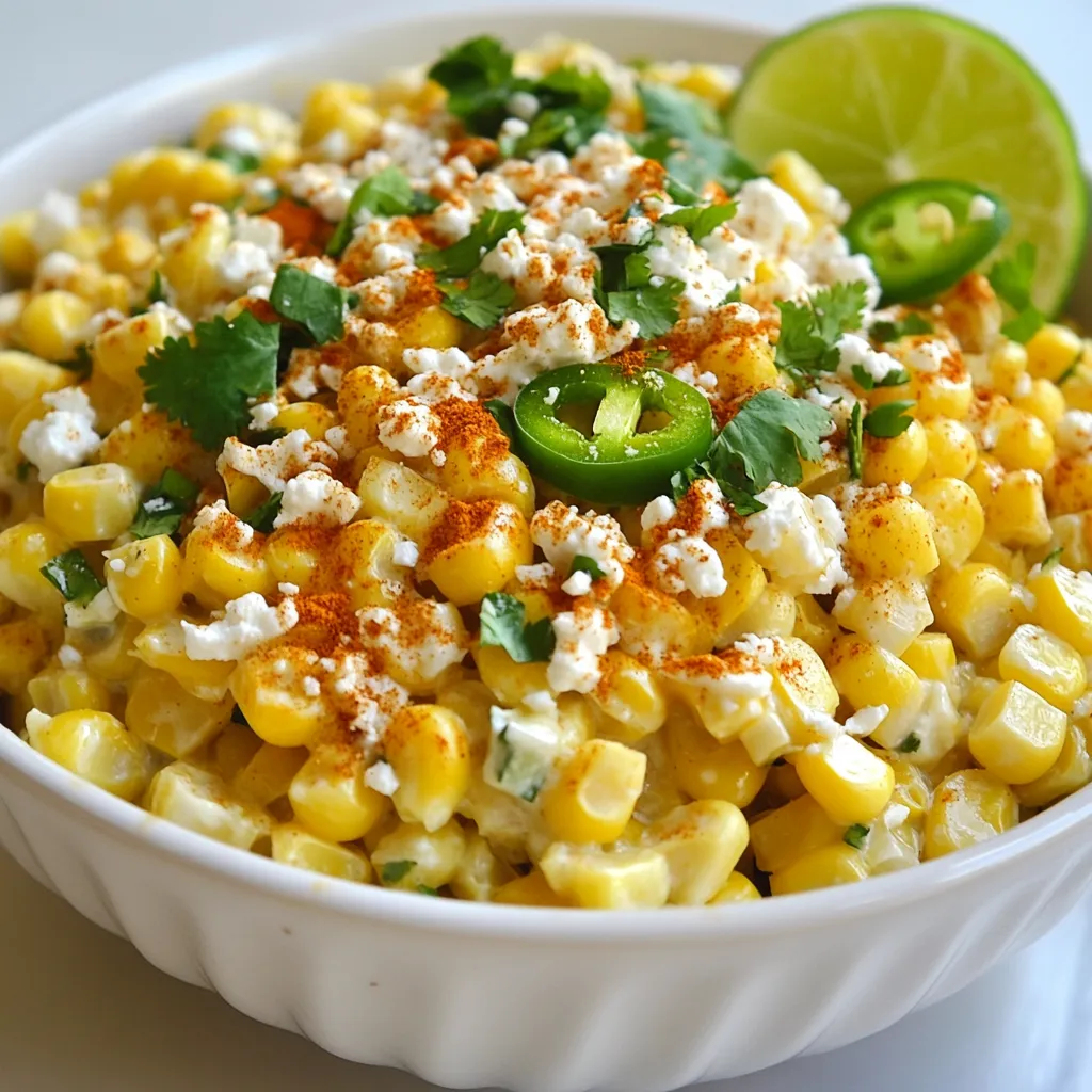 Mexican Street Corn Salad Flavorful and Fresh Delight
