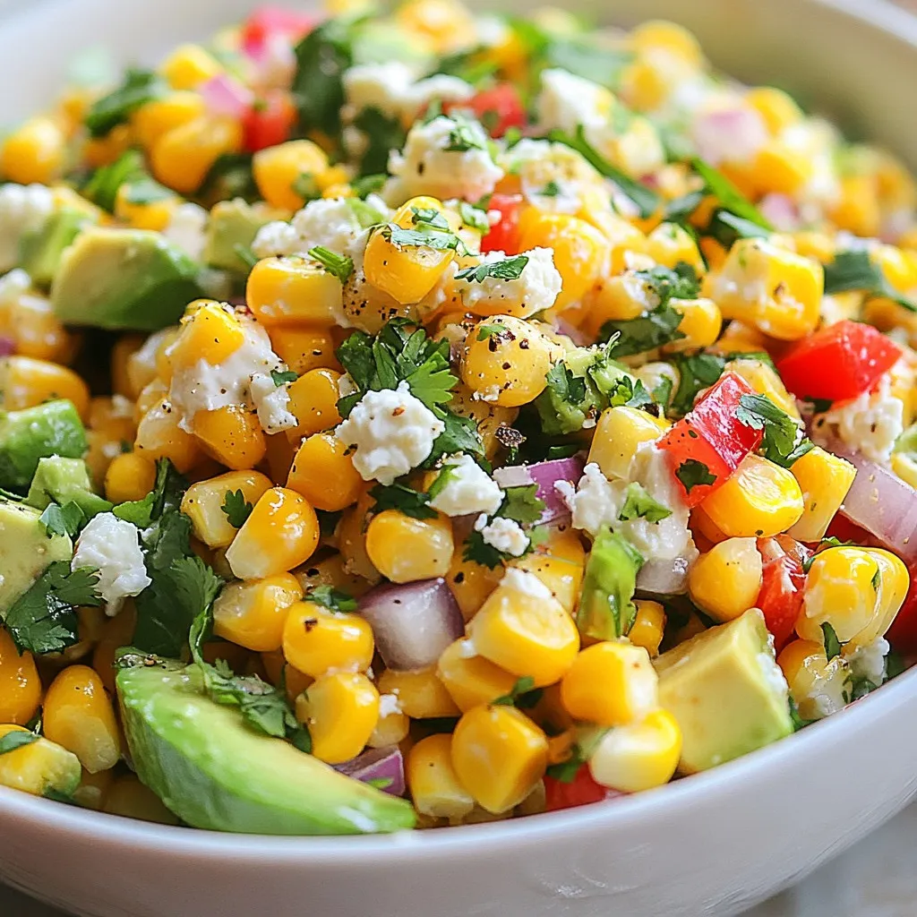 Mexican Street Corn Salad Flavorful and Fresh Delight
