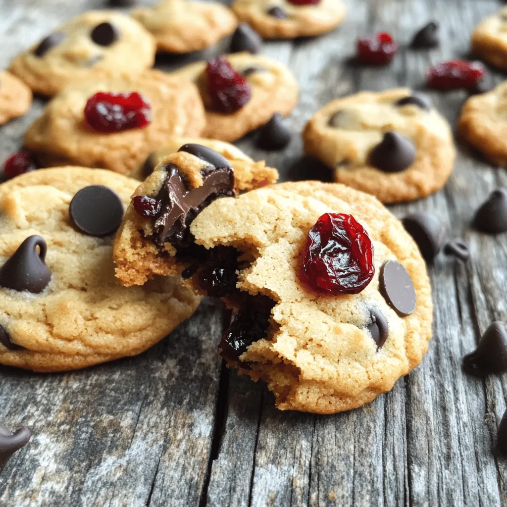 Cherry Chocolate Chip Cookie Bites Delightful Treats