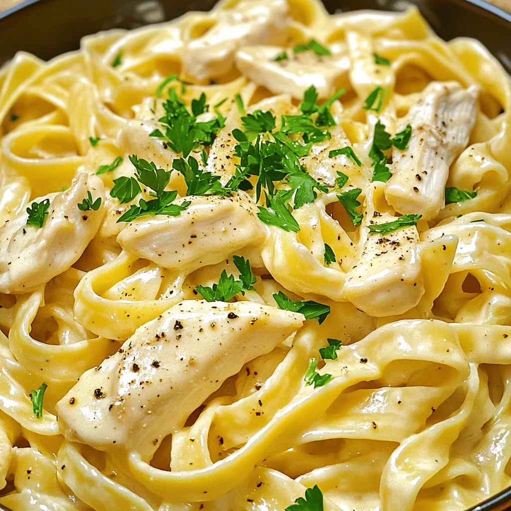 Classic Chicken Alfredo Creamy and Delicious Meal