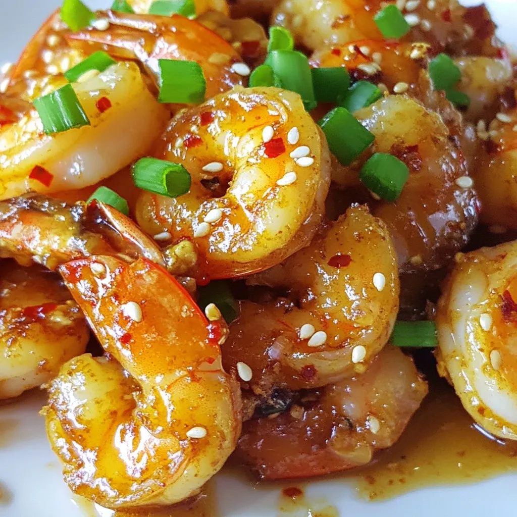 Spicy Honey Garlic Shrimp Tasty and Quick Recipe