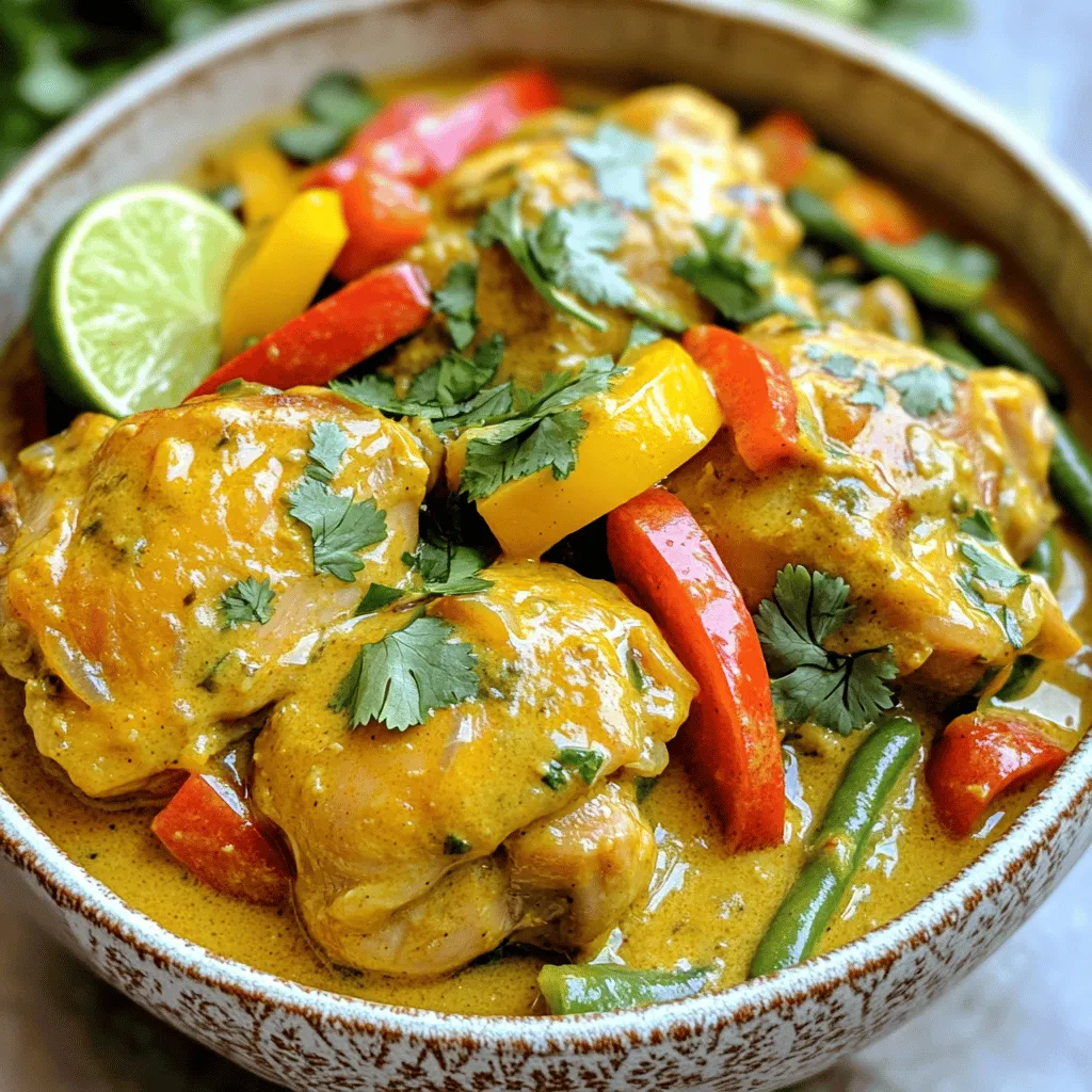 Slow Cooker Coconut Curry Chicken Flavorful and Easy