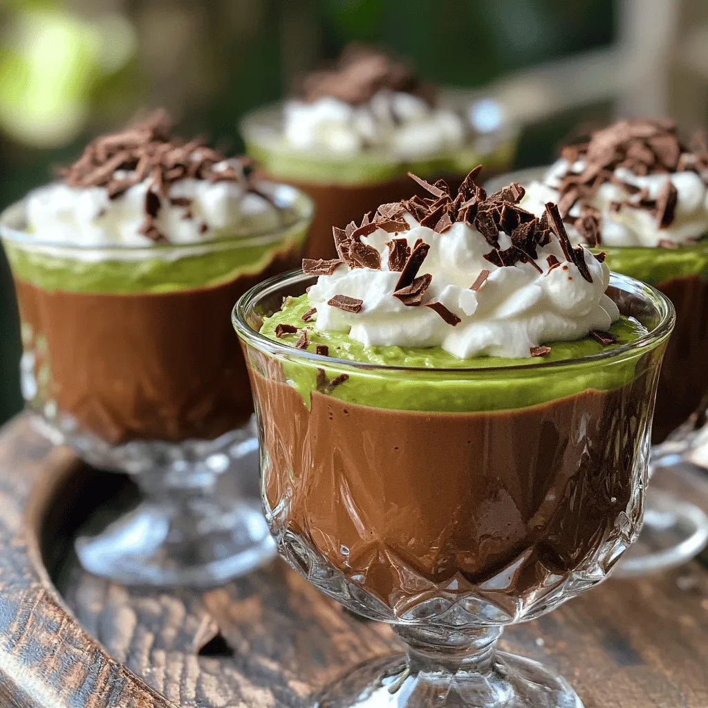 Chocolate Avocado Mousse Creamy and Rich Dessert