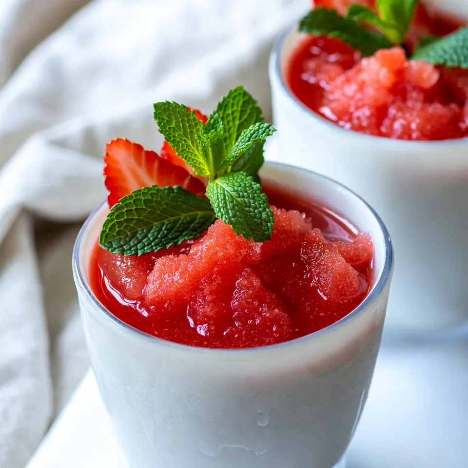 Frozen Strawberry Frosé Refreshing Summer Delight