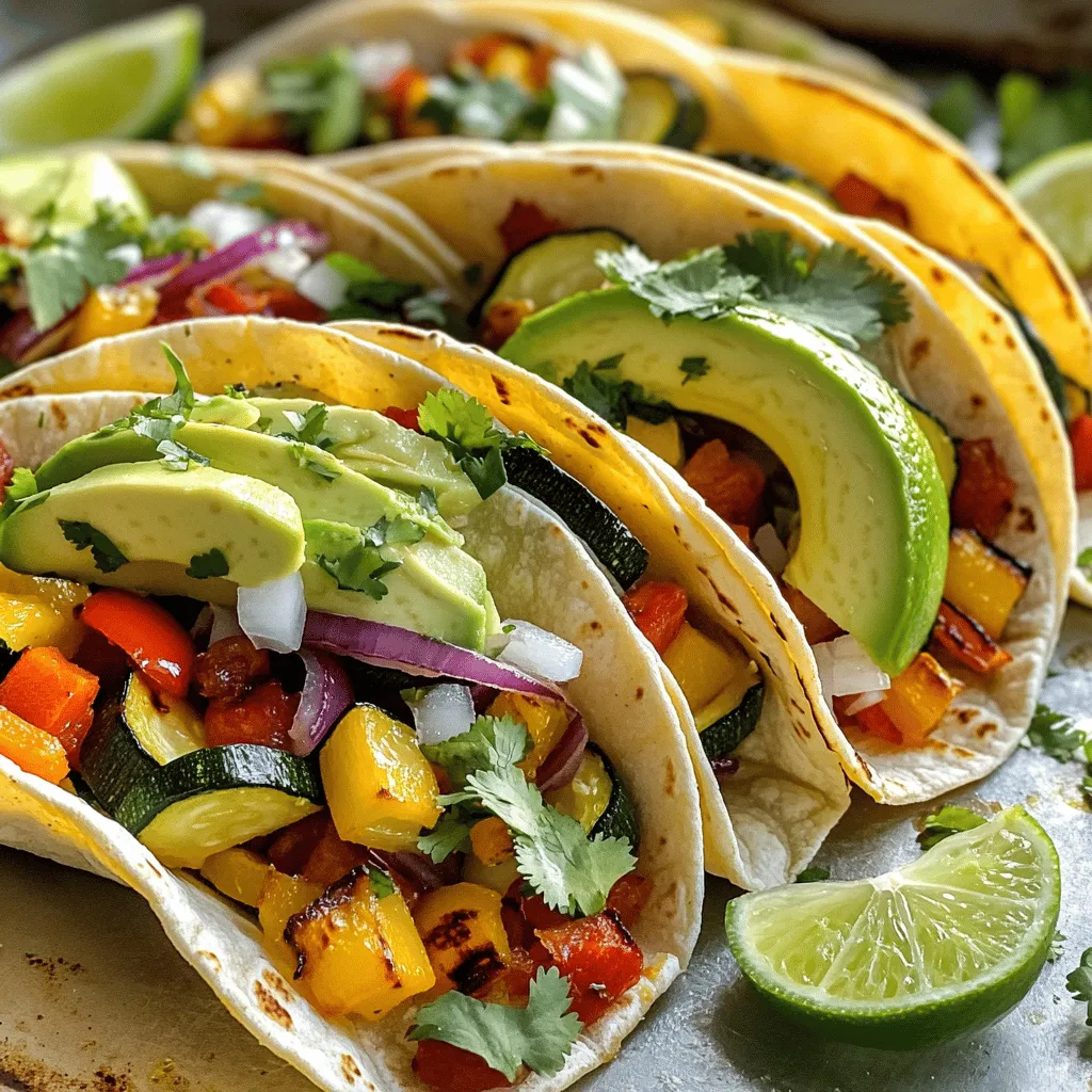 Roasted Veggie Tacos Flavorful and Simple Recipe
