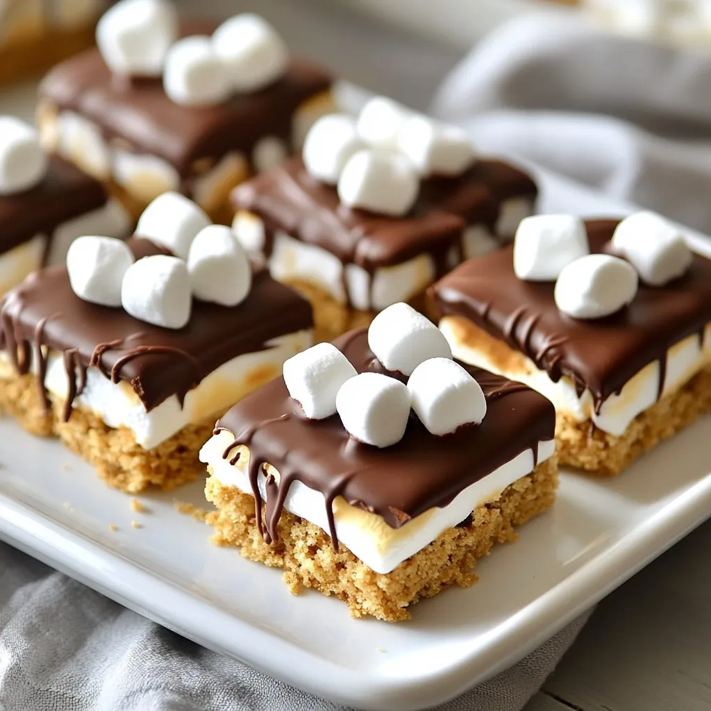 S’mores No-Bake Cookies Simple and Tasty Treat