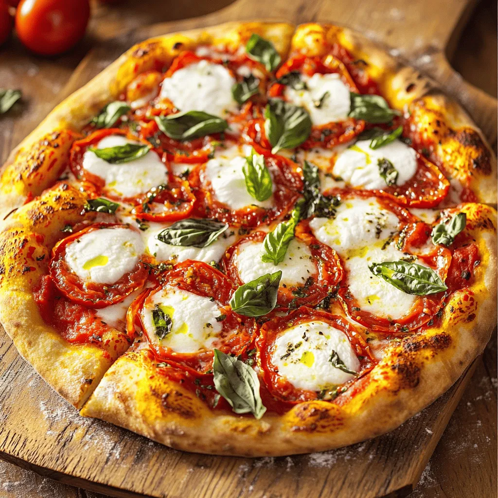 19. Classic Margherita Pizza Flavorful and Simple Recipe