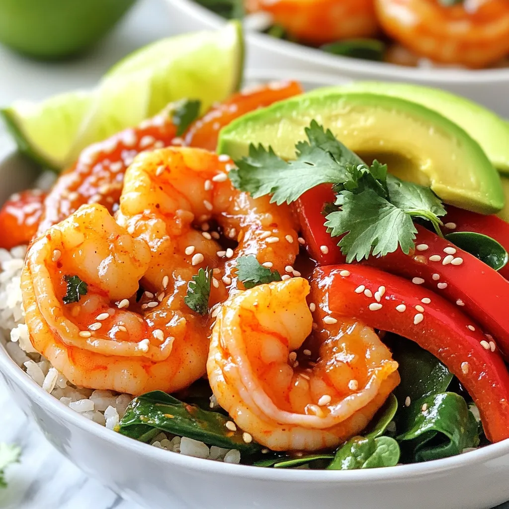 Sweet Chili Shrimp Bowls Flavorful and Easy Meal