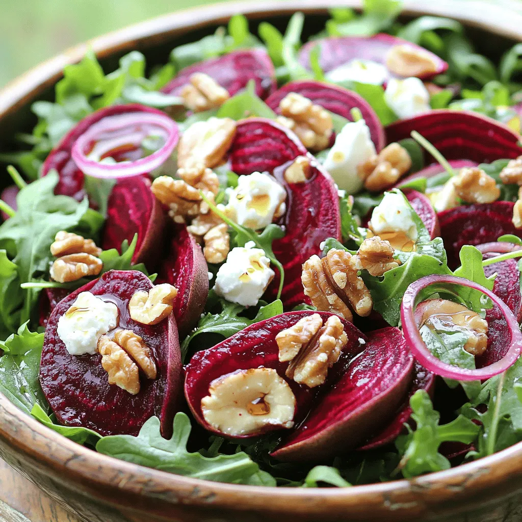 Easy Roasted Beet Salad Flavorful and Healthy Recipe