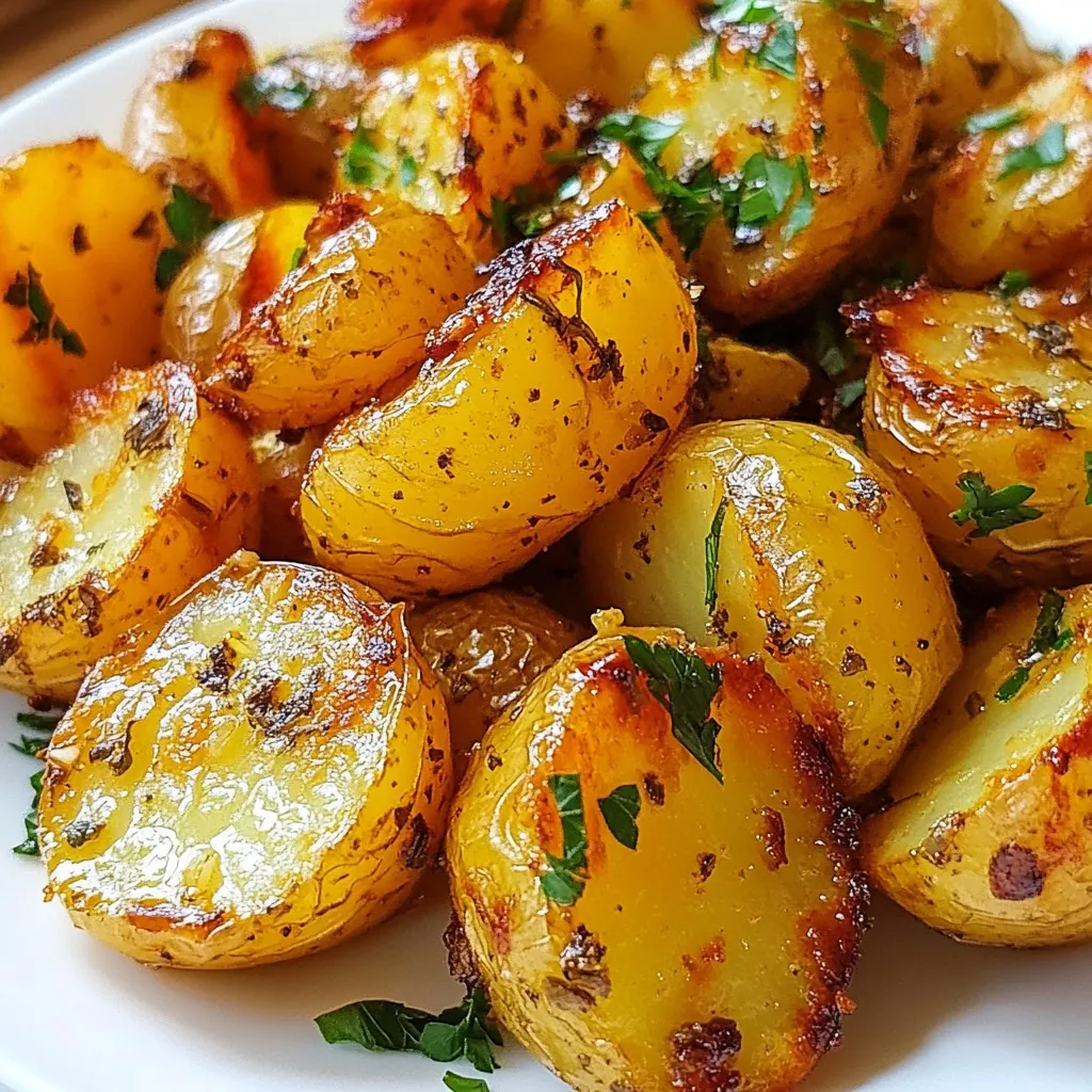 Garlic Herb Roasted Potatoes Flavorful and Simple Dish
