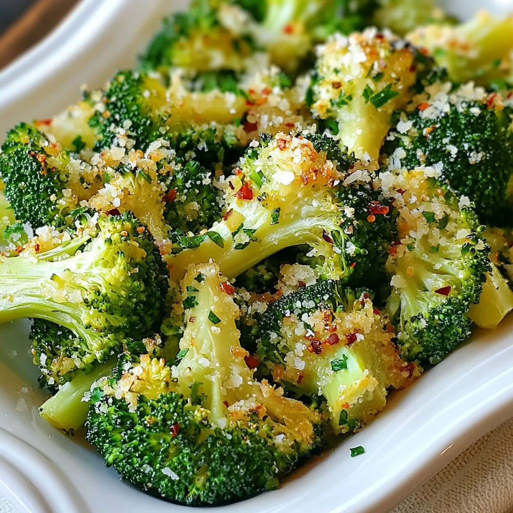 Lemon Garlic Roasted Broccoli Savory and Simple Dish