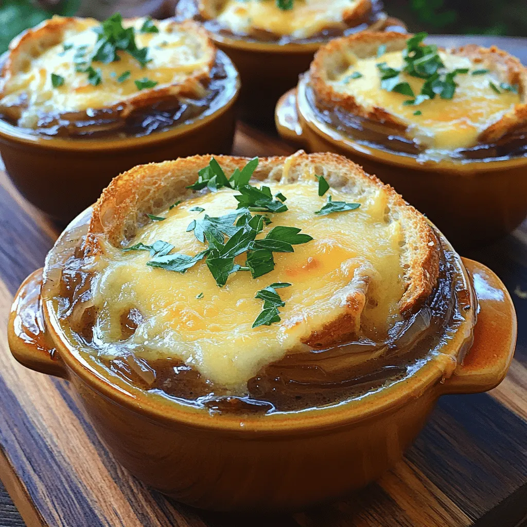 Classic French Onion Soup Savory and Heartwarming Bowl
