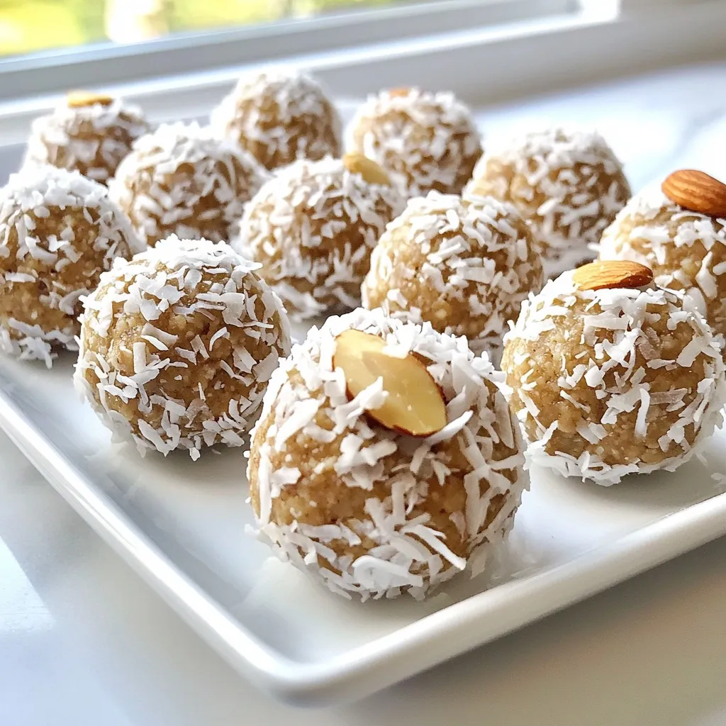 Almond Joy Protein Balls Tasty and Simple Treat