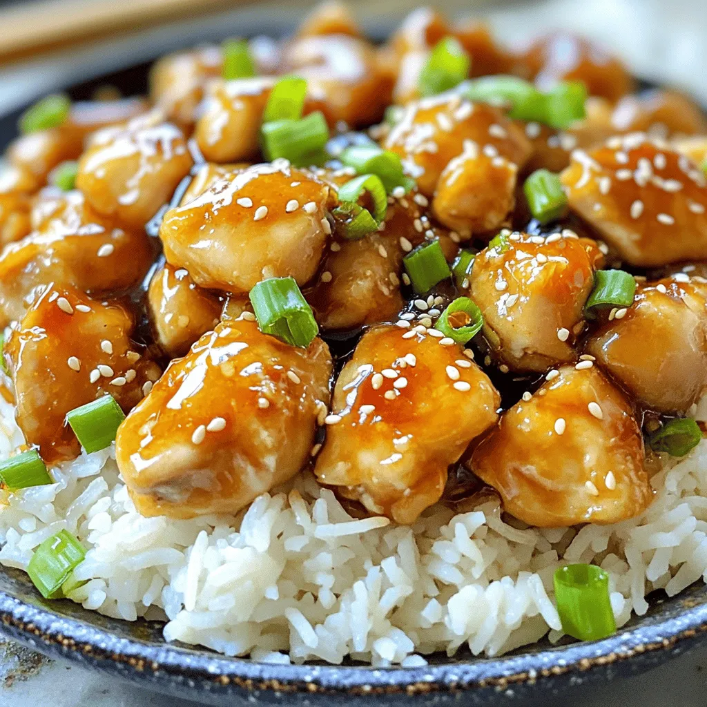Sticky Honey Garlic Chicken Flavorful and Simple Dish