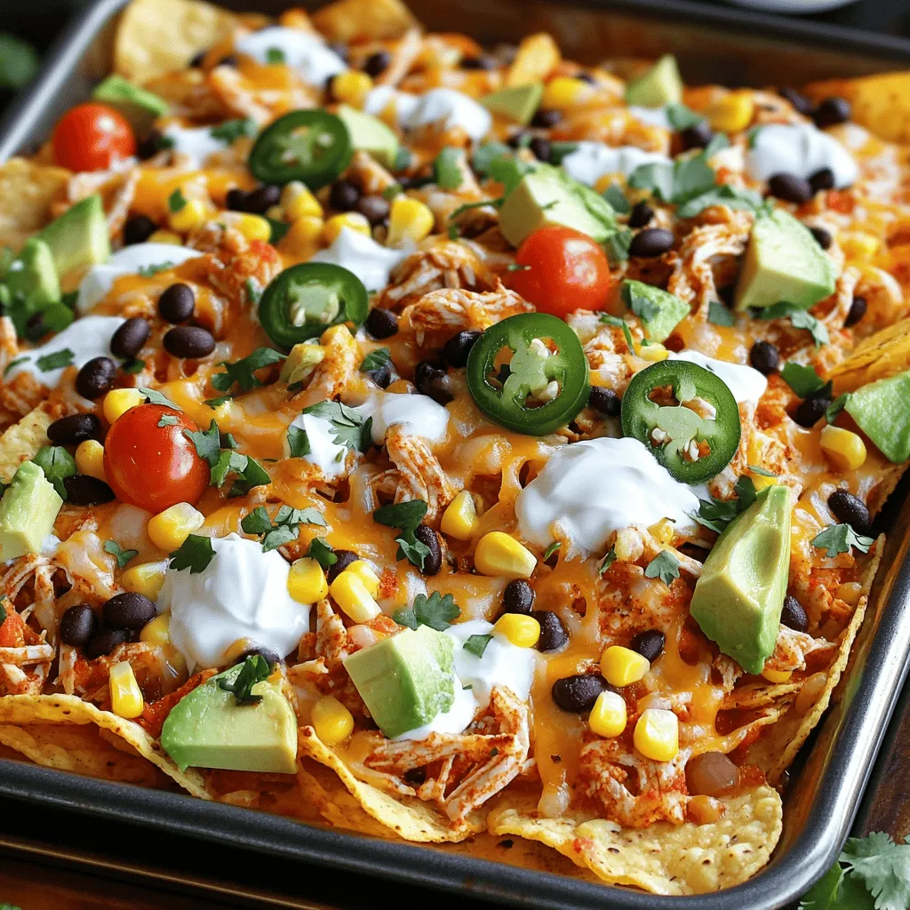 Cajun Chicken Sheet Pan Nachos Flavorful and Fast