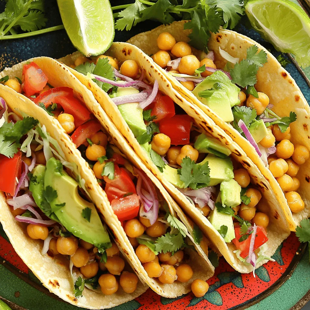 Crispy Chickpea Tacos Flavorful and Easy Meal Guide