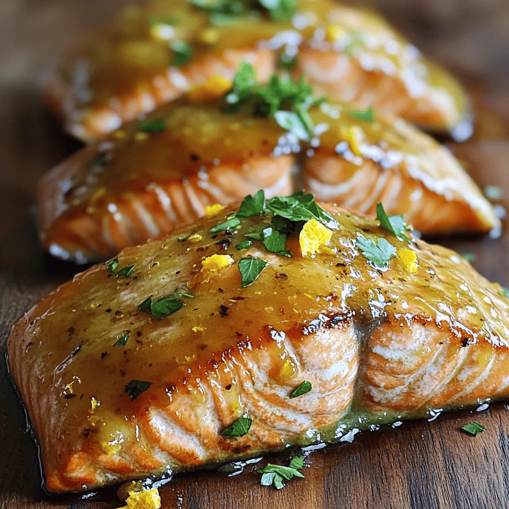Honey Orange Glazed Salmon Tasty and Healthy Delight