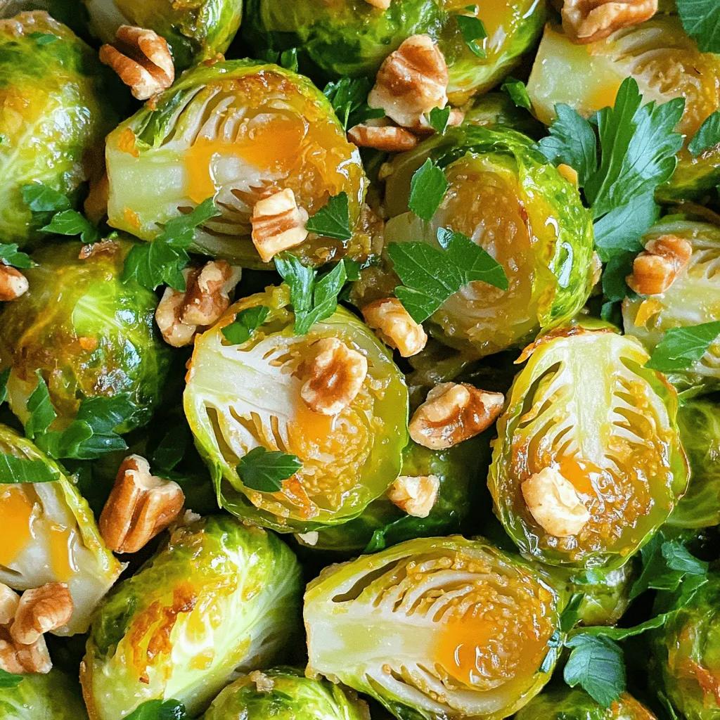 Maple Mustard Brussels Sprouts Flavorful Roasted Delight