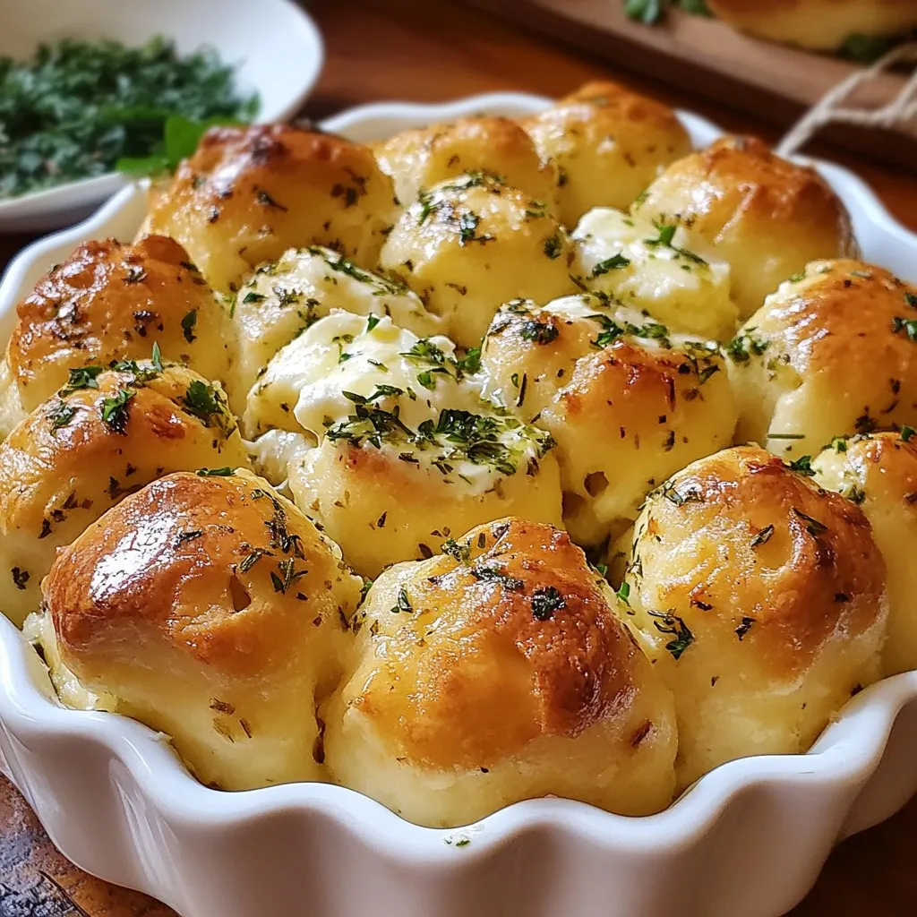 Herbed Garlic Pull Apart Bread Tasty and Simple Recipe