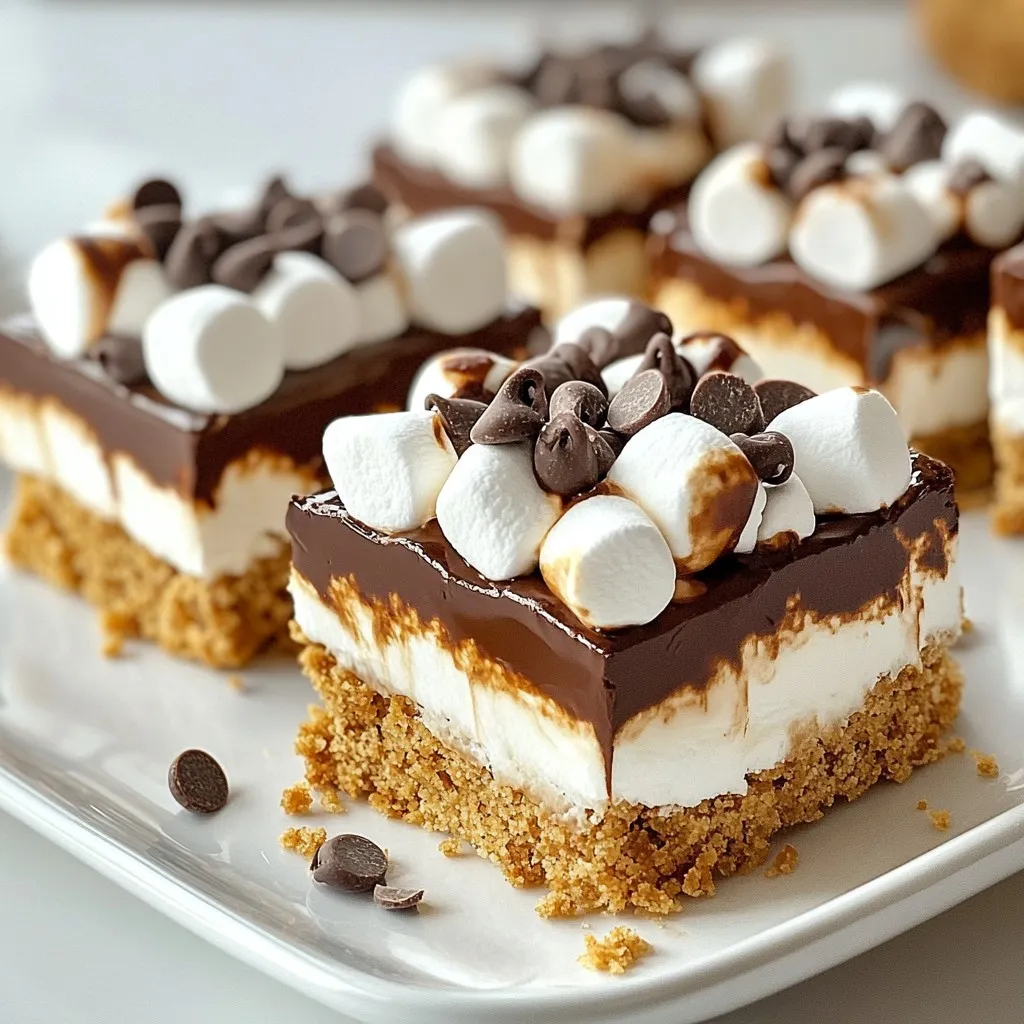S’mores No-Bake Bars Easy Treat for Everyone