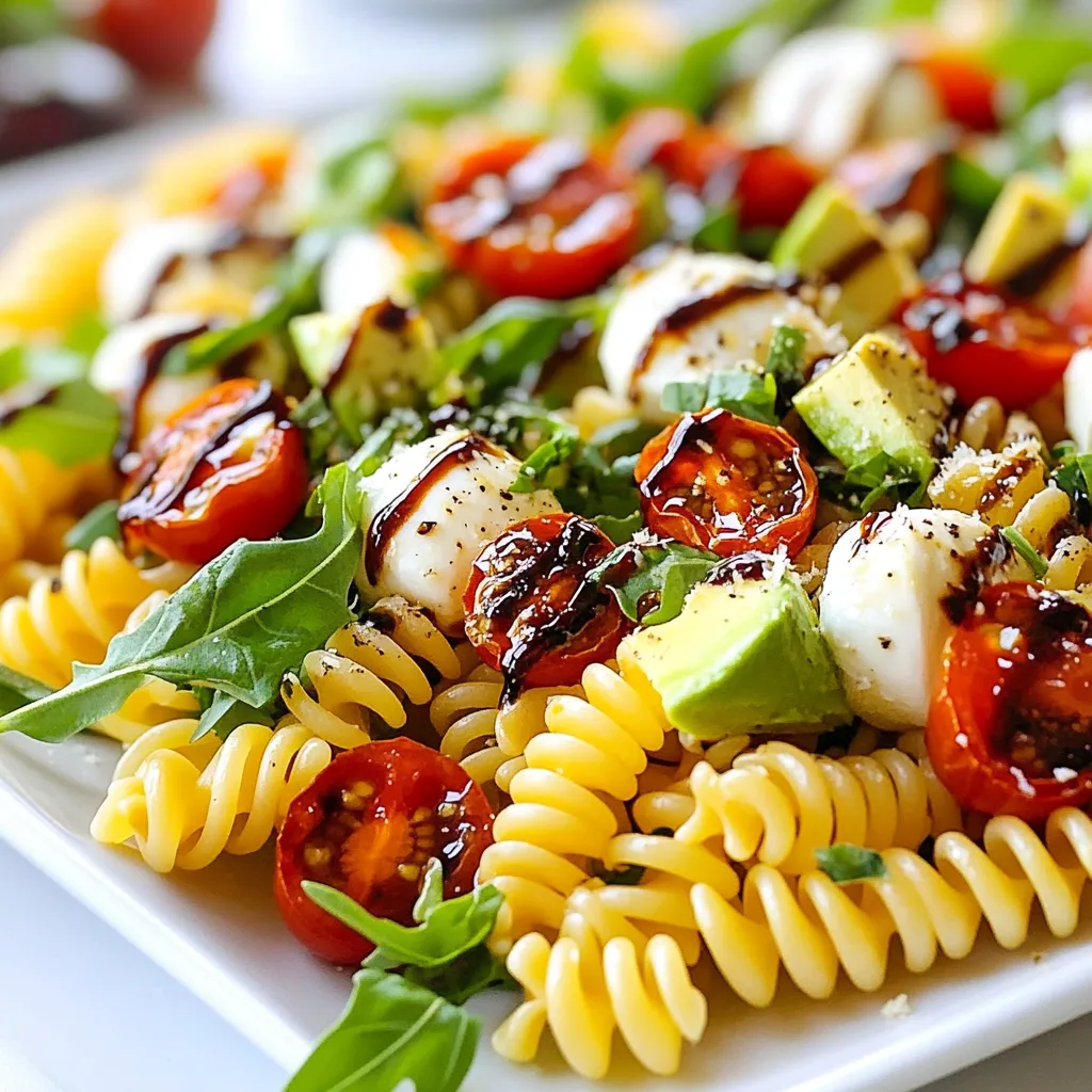 Caprese Pasta Salad Flavorful and Fresh Recipe