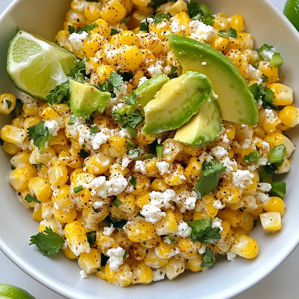 Mexican Street Corn Salad Fresh and Flavorful Side