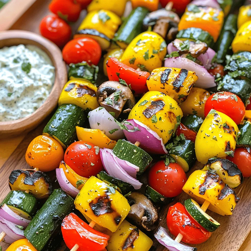 Grilled Veggie Kabobs Flavorful and Easy Recipe Guide