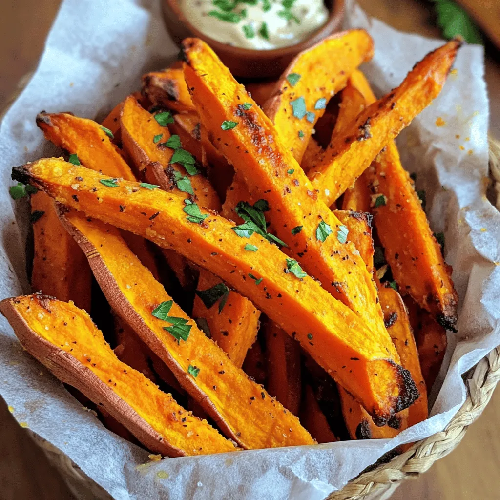Crispy Baked Sweet Potato Fries Simple and Delicious Dish