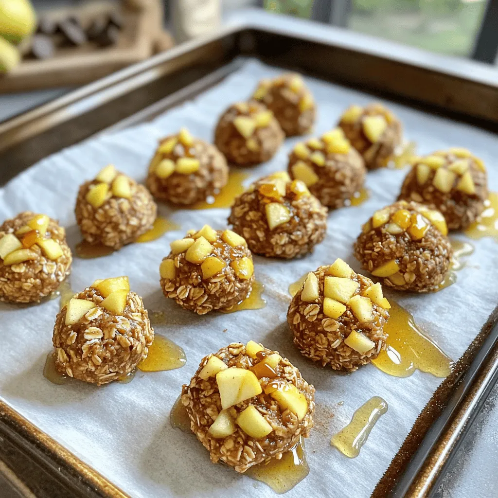 Caramel Apple Energy Balls Tasty and Nutritious Snack