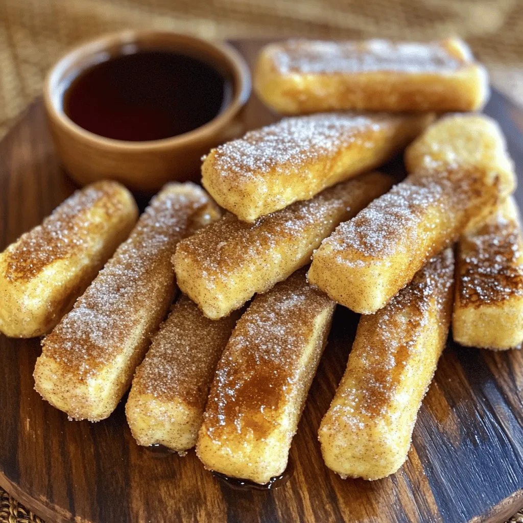 Cinnamon Sugar French Toast Sticks Delightful and Easy