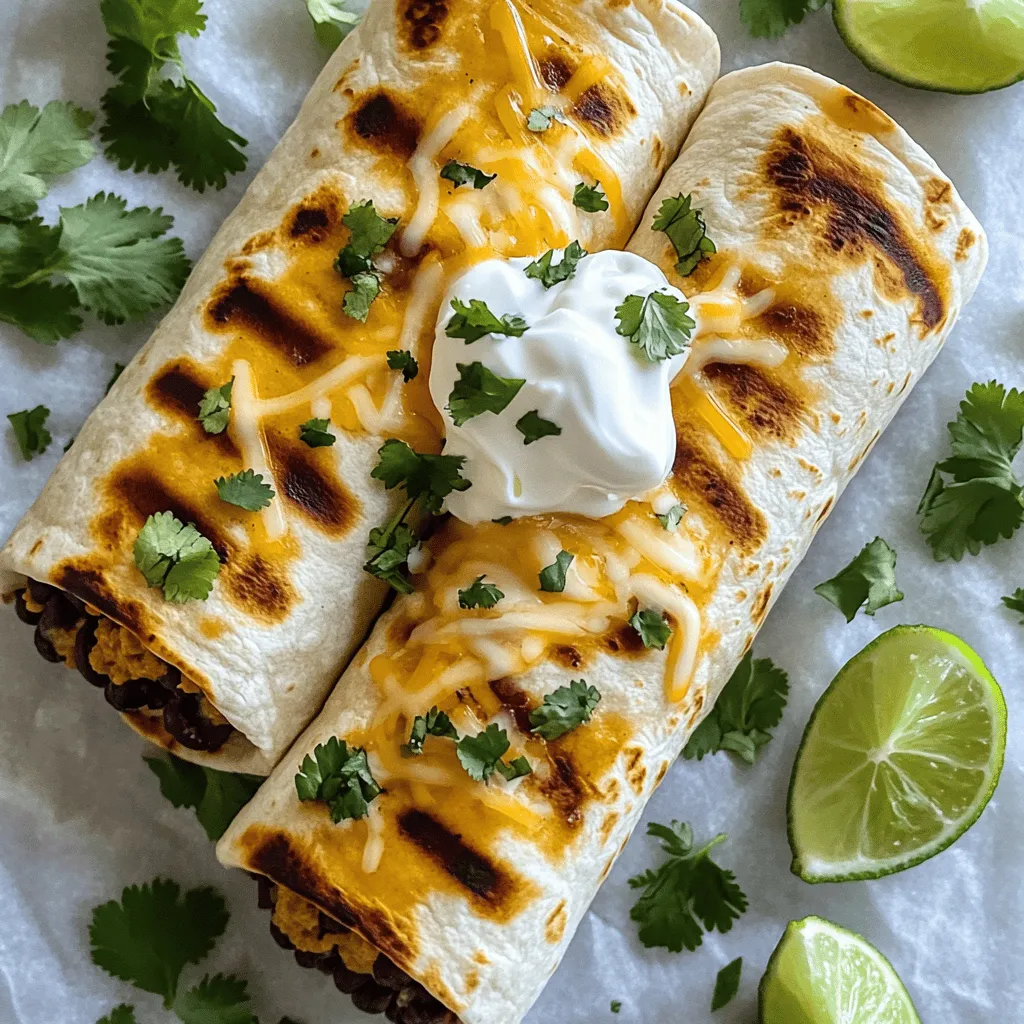 55. Smoky Chipotle Bean Burritos Tasty and Easy Recipe