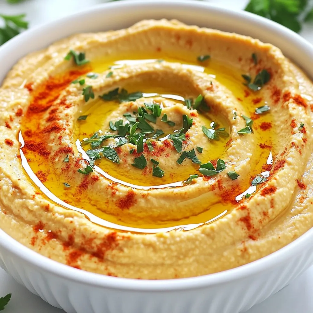 Roasted Red Pepper Hummus Flavorful and Healthy Dip