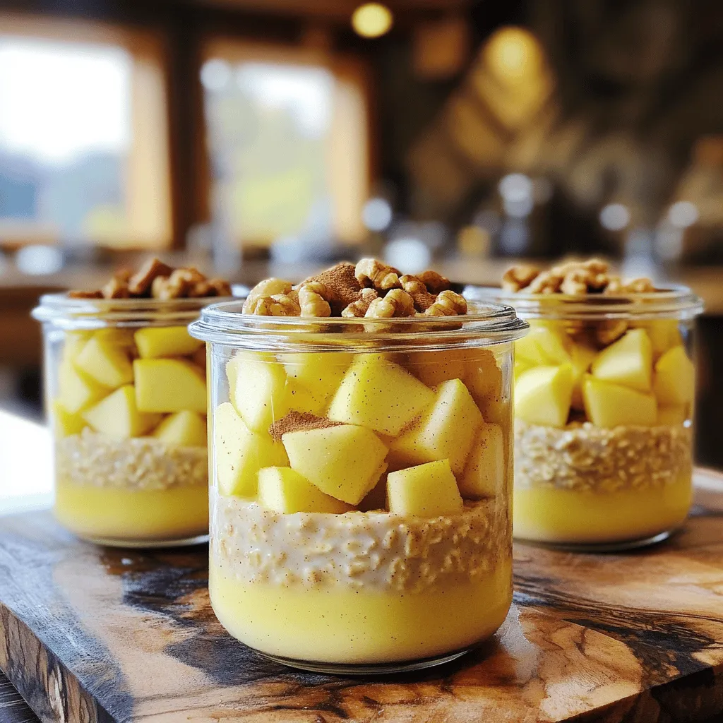Apple Cinnamon Overnight Oats Simple and Tasty Boost