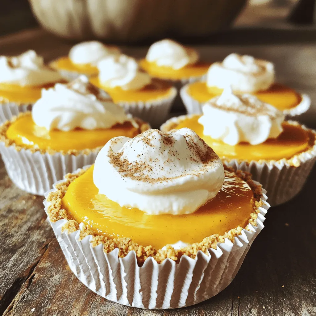 Mini Pumpkin Spice Cheesecakes Delightful and Easy Recipe